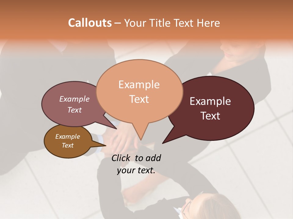 The Face Of A Young Woman Driving As Seen In The Rear View Mirror. PowerPoint Template