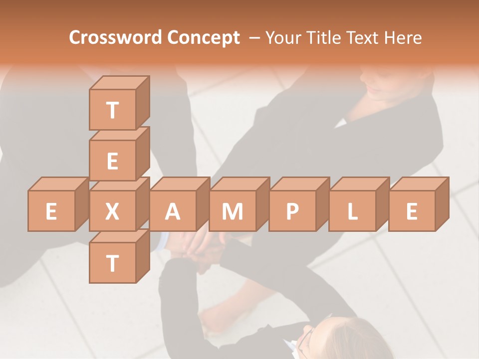 The Face Of A Young Woman Driving As Seen In The Rear View Mirror. PowerPoint Template