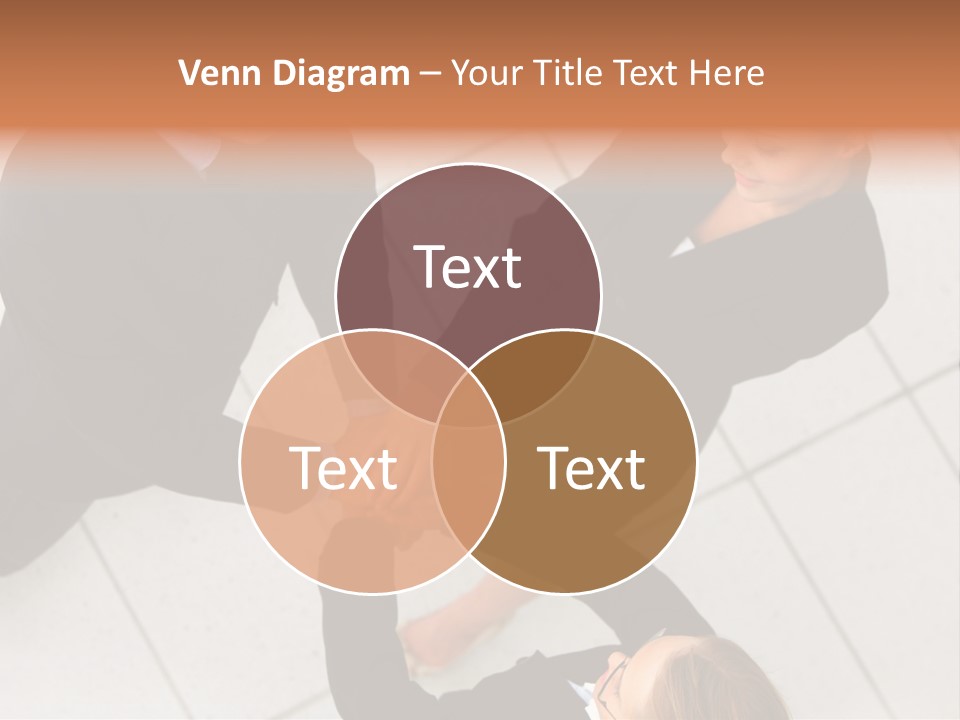 The Face Of A Young Woman Driving As Seen In The Rear View Mirror. PowerPoint Template