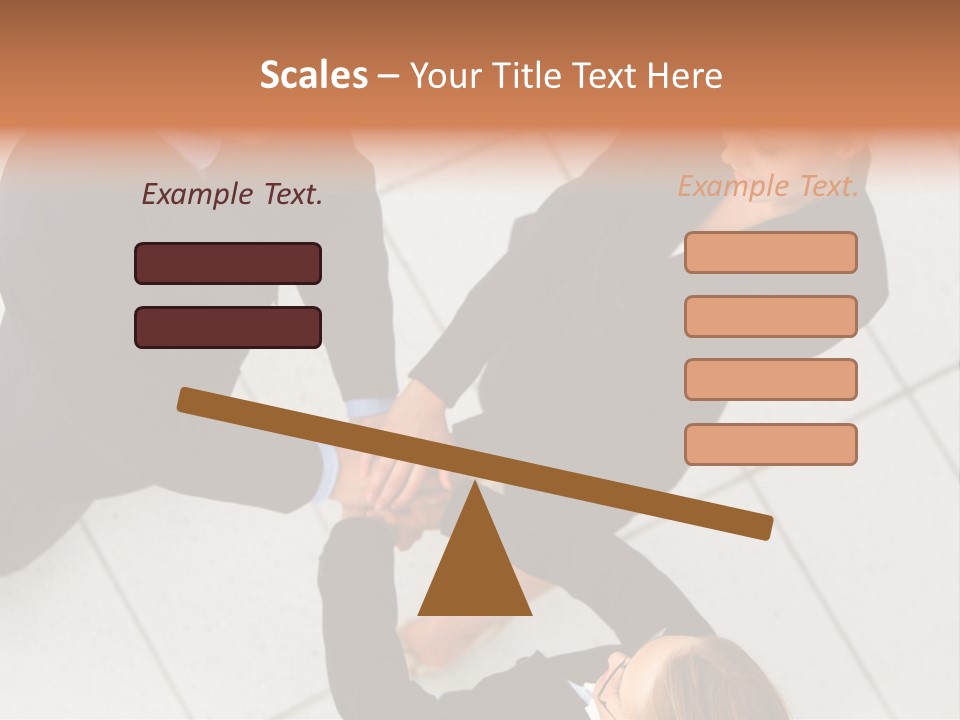 The Face Of A Young Woman Driving As Seen In The Rear View Mirror. PowerPoint Template