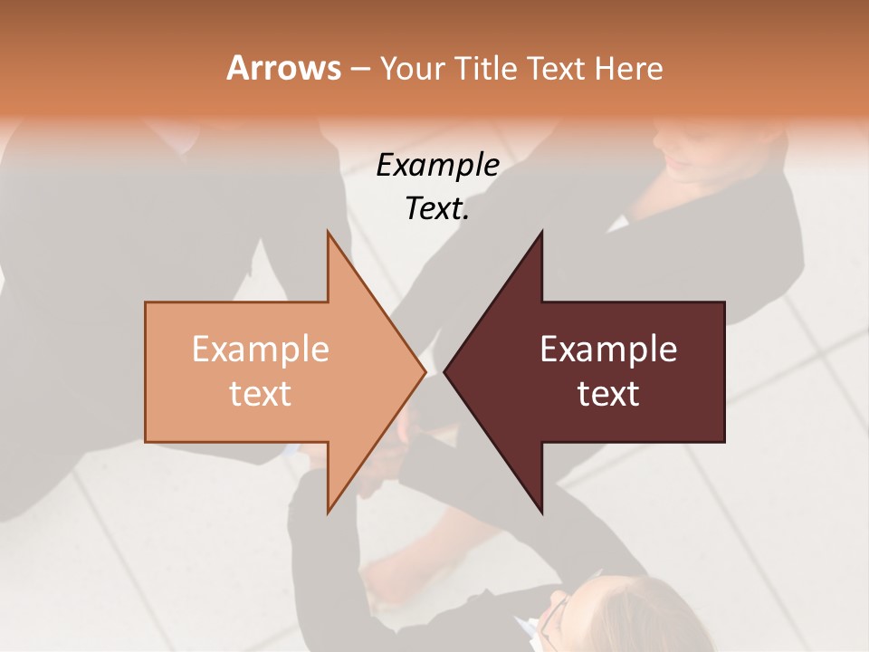 The Face Of A Young Woman Driving As Seen In The Rear View Mirror. PowerPoint Template