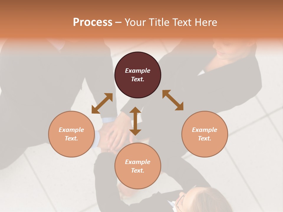 The Face Of A Young Woman Driving As Seen In The Rear View Mirror. PowerPoint Template