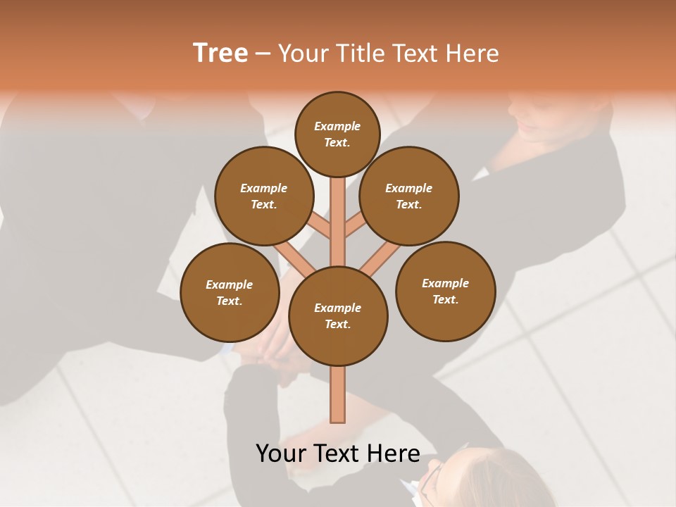 The Face Of A Young Woman Driving As Seen In The Rear View Mirror. PowerPoint Template