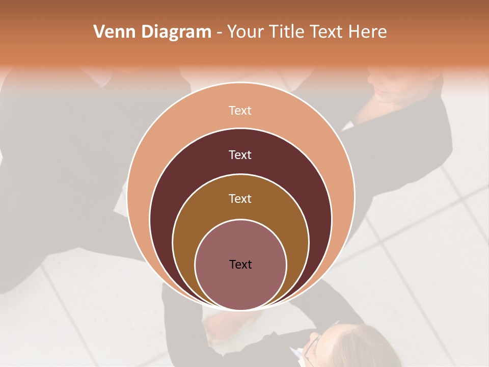 The Face Of A Young Woman Driving As Seen In The Rear View Mirror. PowerPoint Template