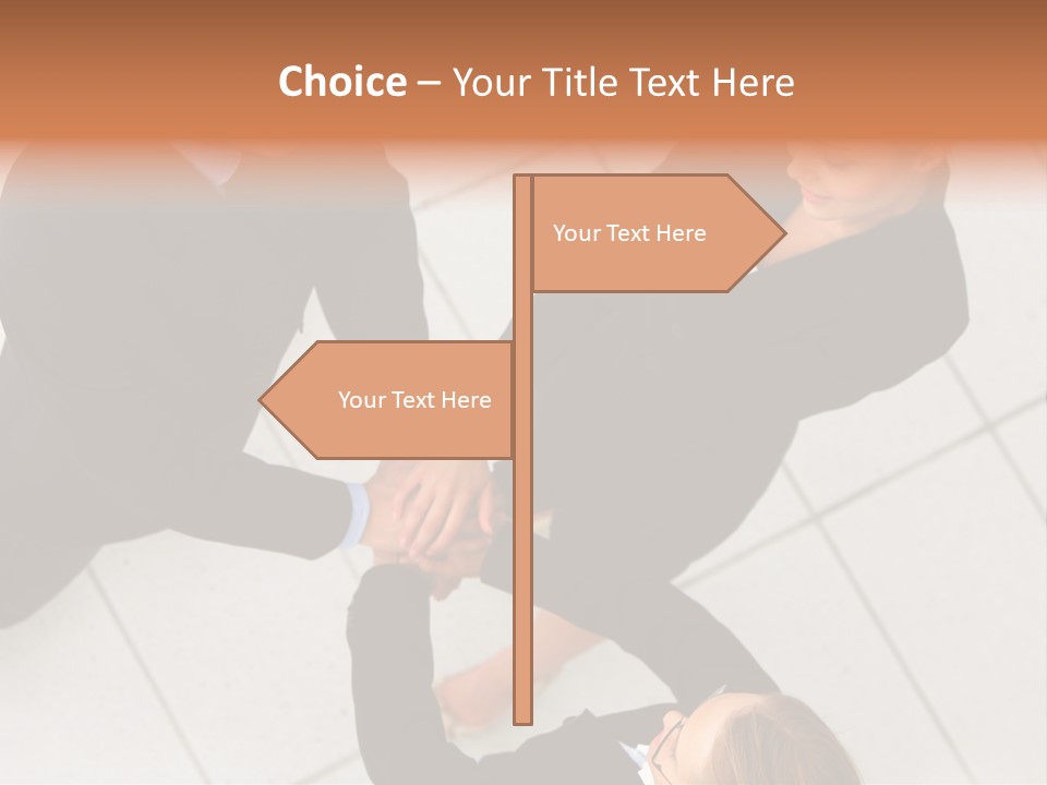 The Face Of A Young Woman Driving As Seen In The Rear View Mirror. PowerPoint Template