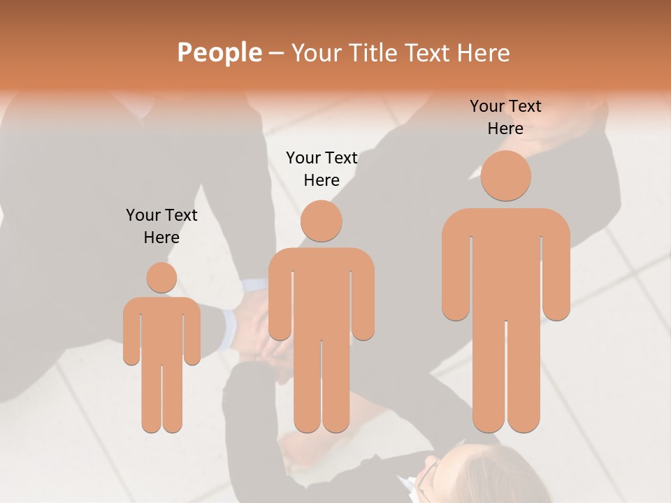 The Face Of A Young Woman Driving As Seen In The Rear View Mirror. PowerPoint Template