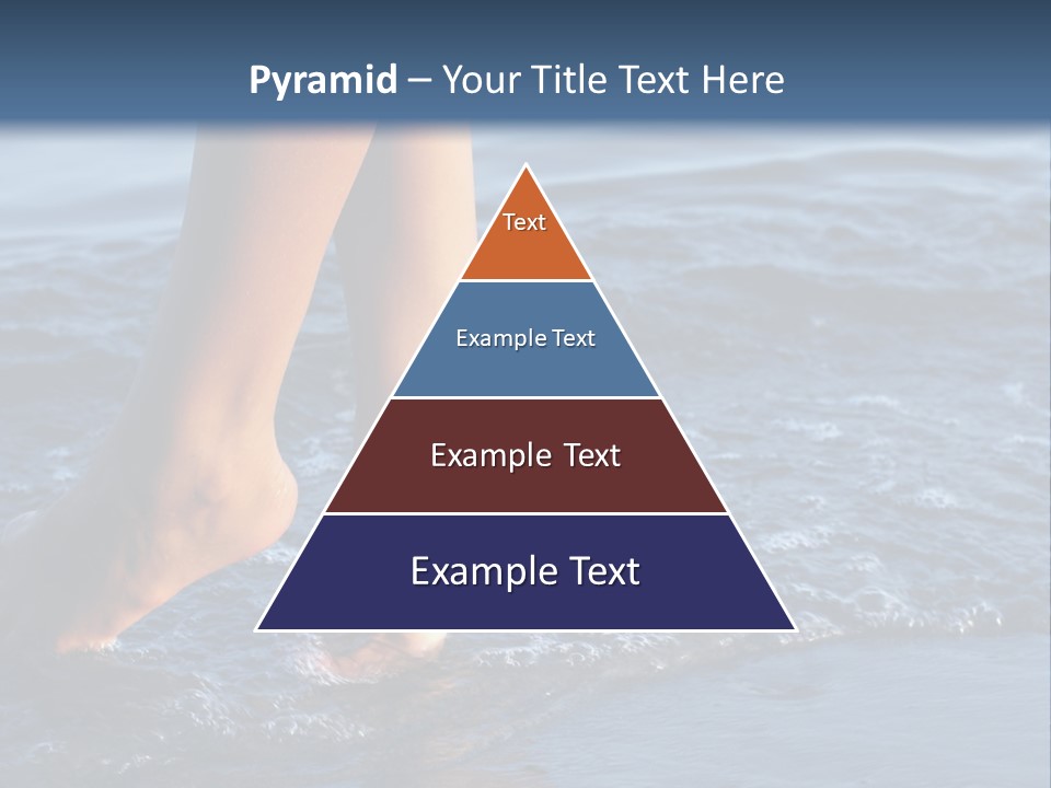 Nice Legs In Water PowerPoint Template