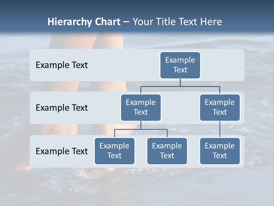 Nice Legs In Water PowerPoint Template