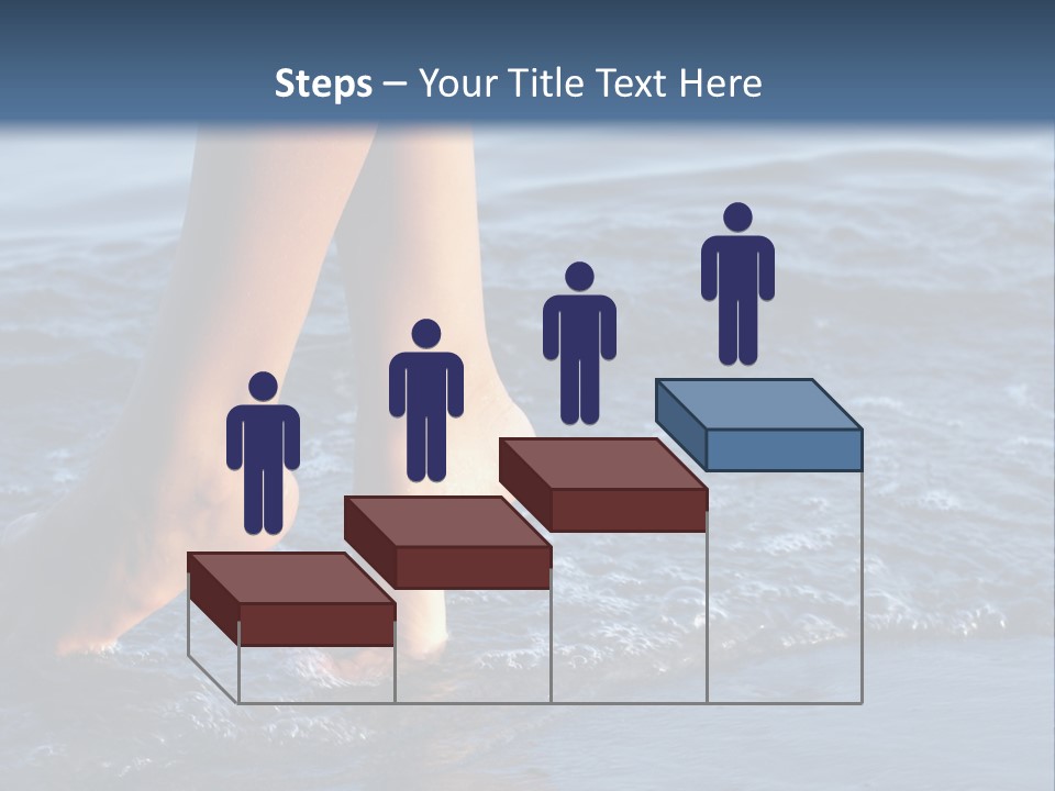 Nice Legs In Water PowerPoint Template