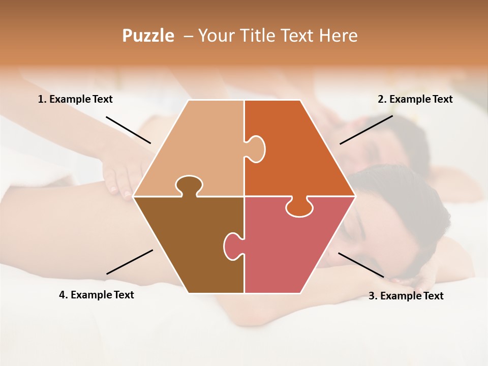 Hand Putting Coin Into Piggy Bank. PowerPoint Template