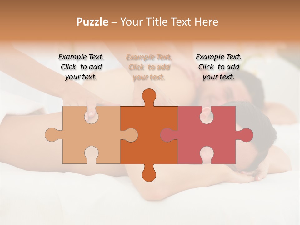 Hand Putting Coin Into Piggy Bank. PowerPoint Template