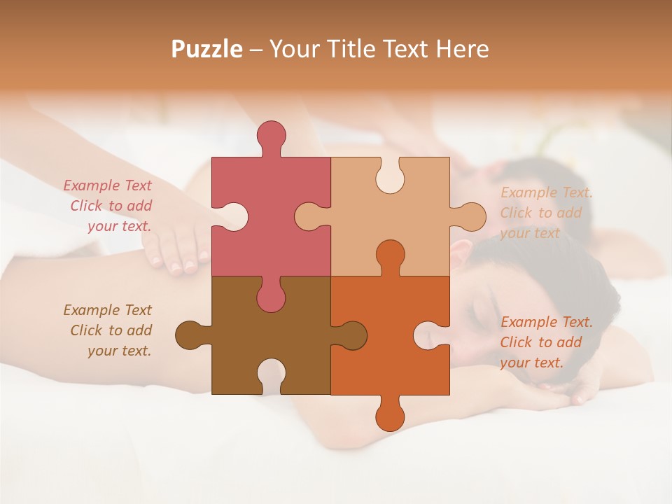 Hand Putting Coin Into Piggy Bank. PowerPoint Template