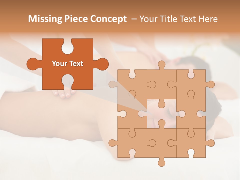 Hand Putting Coin Into Piggy Bank. PowerPoint Template