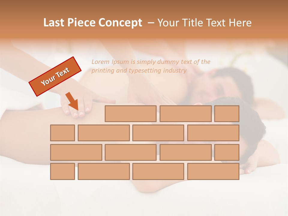 Hand Putting Coin Into Piggy Bank. PowerPoint Template