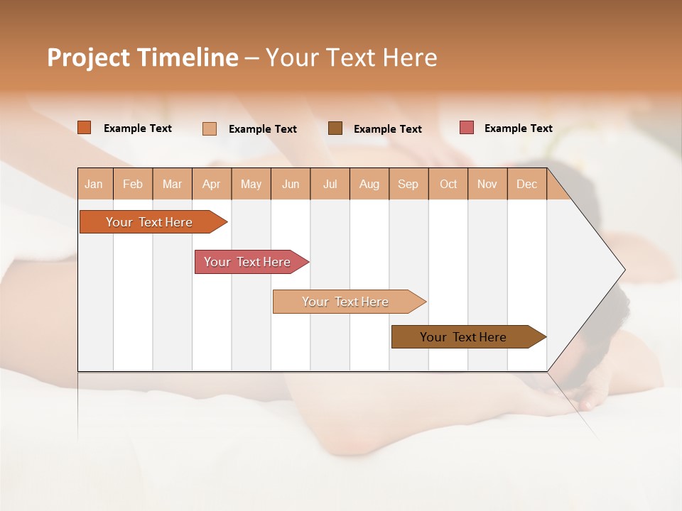 Hand Putting Coin Into Piggy Bank. PowerPoint Template
