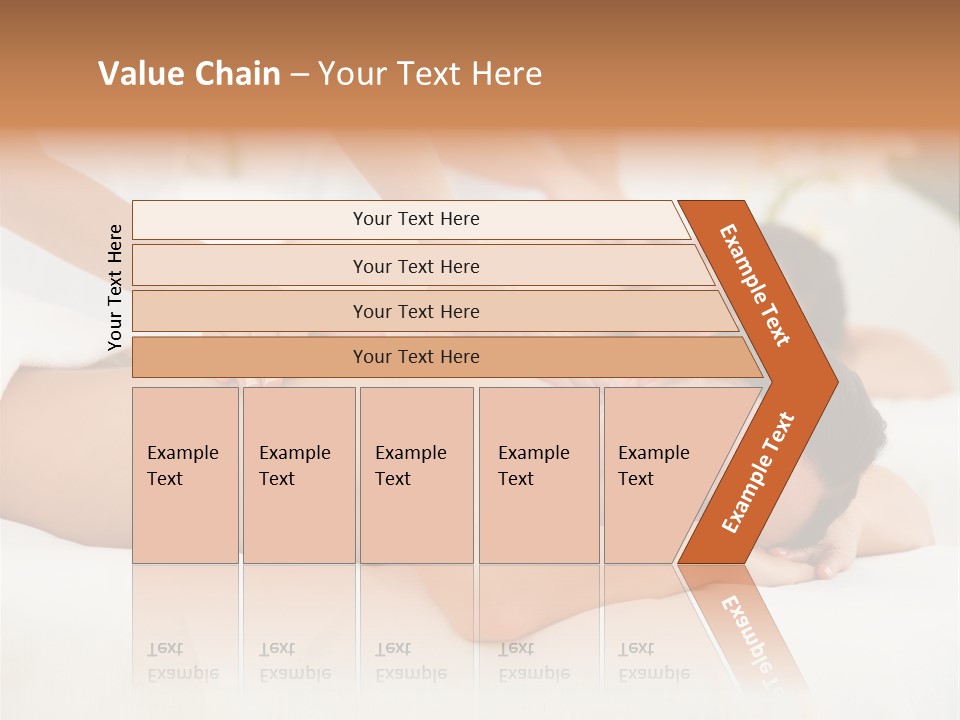 Hand Putting Coin Into Piggy Bank. PowerPoint Template