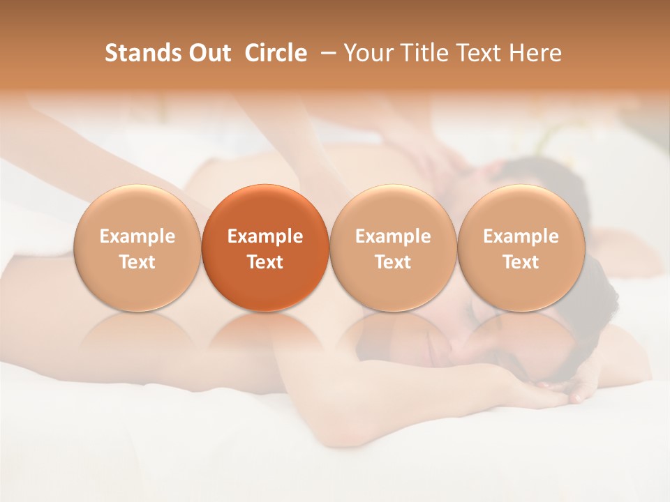 Hand Putting Coin Into Piggy Bank. PowerPoint Template