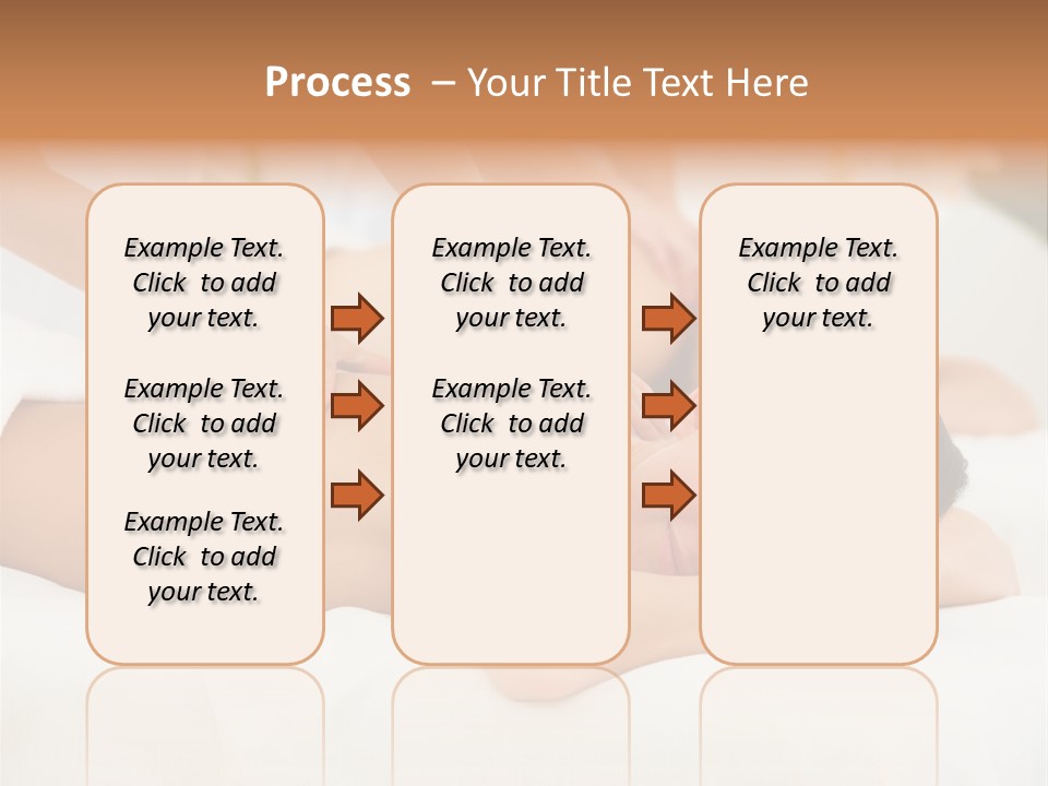 Hand Putting Coin Into Piggy Bank. PowerPoint Template