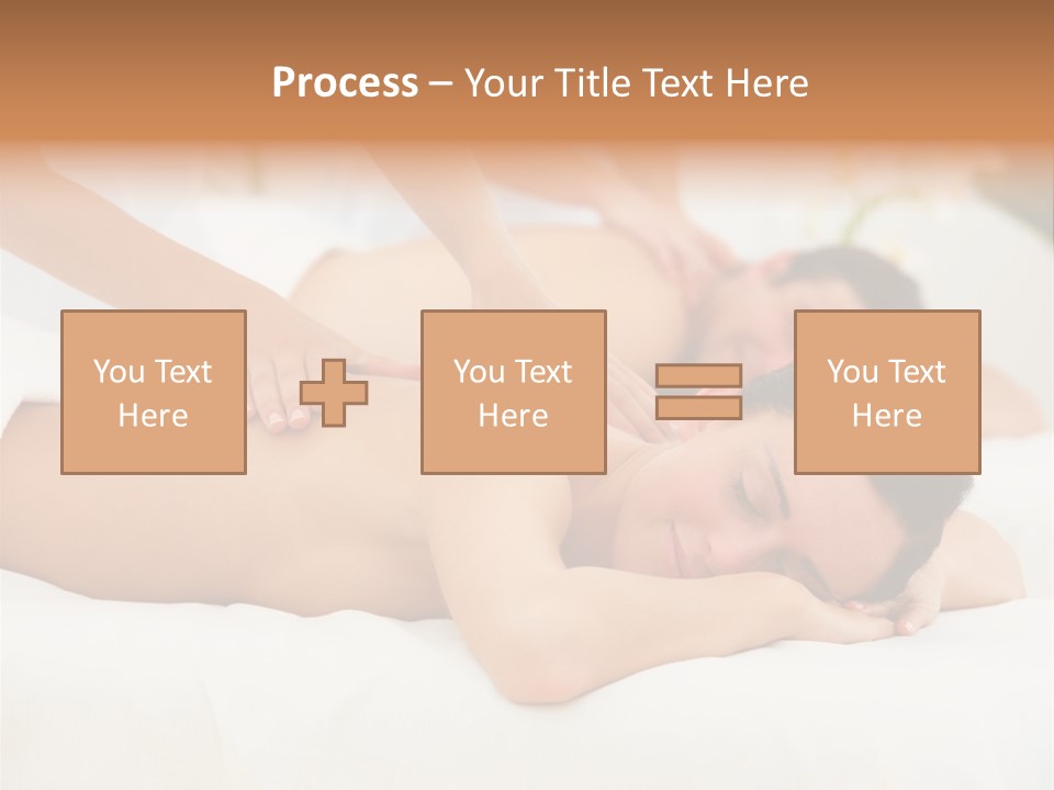 Hand Putting Coin Into Piggy Bank. PowerPoint Template