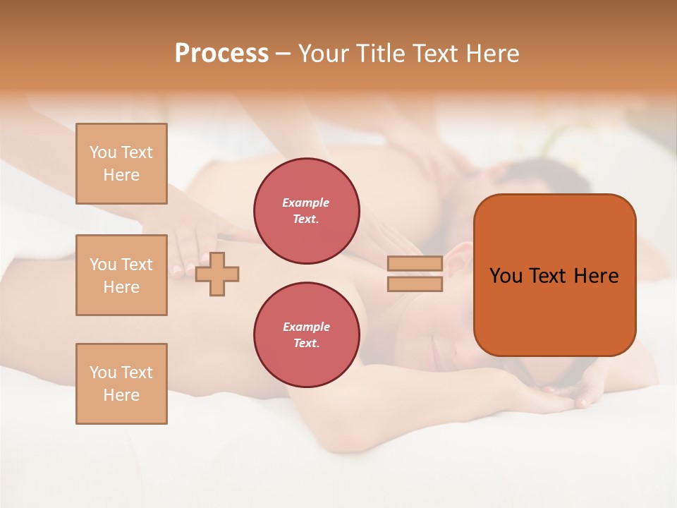 Hand Putting Coin Into Piggy Bank. PowerPoint Template