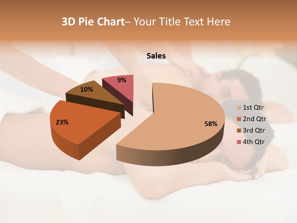 Hand Putting Coin Into Piggy Bank. PowerPoint Template