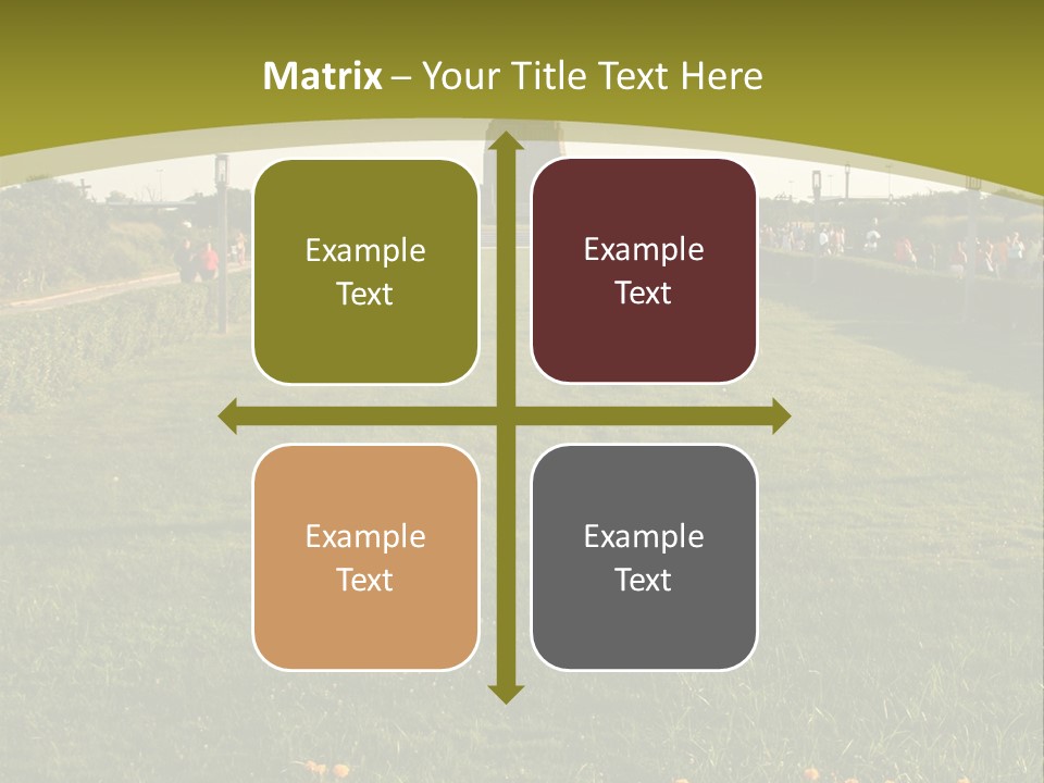 Jones Beach Structure - Long Island, New York PowerPoint Template