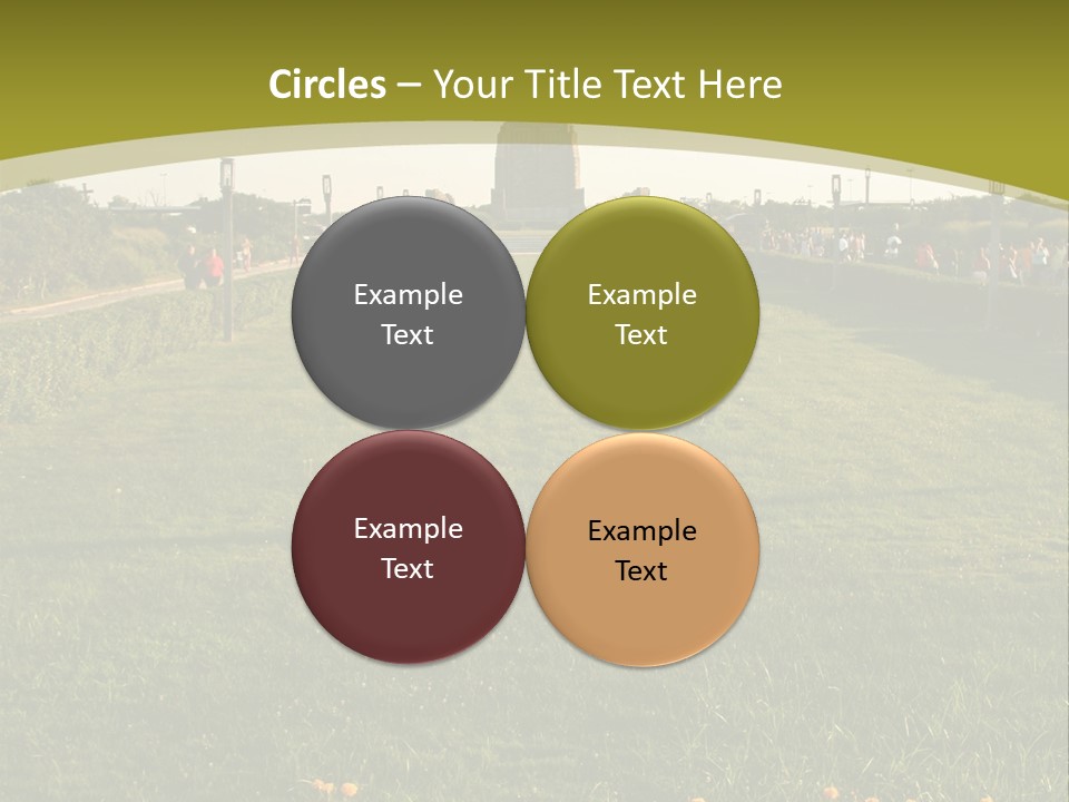 Jones Beach Structure - Long Island, New York PowerPoint Template