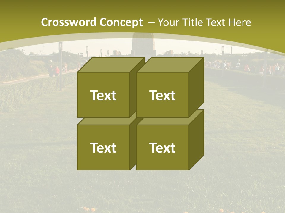 Jones Beach Structure - Long Island, New York PowerPoint Template