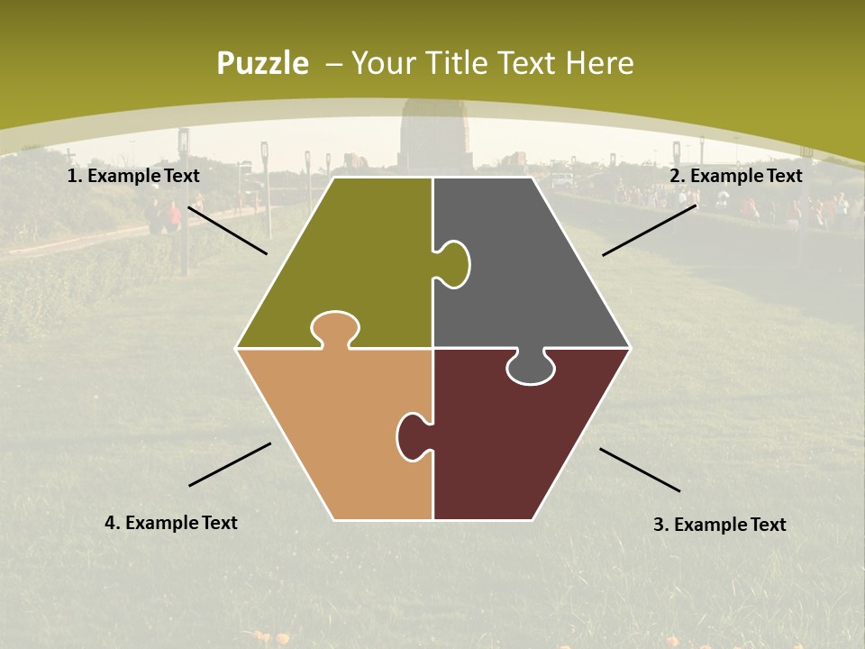 Jones Beach Structure - Long Island, New York PowerPoint Template