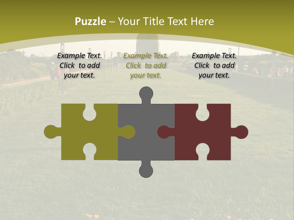 Jones Beach Structure - Long Island, New York PowerPoint Template