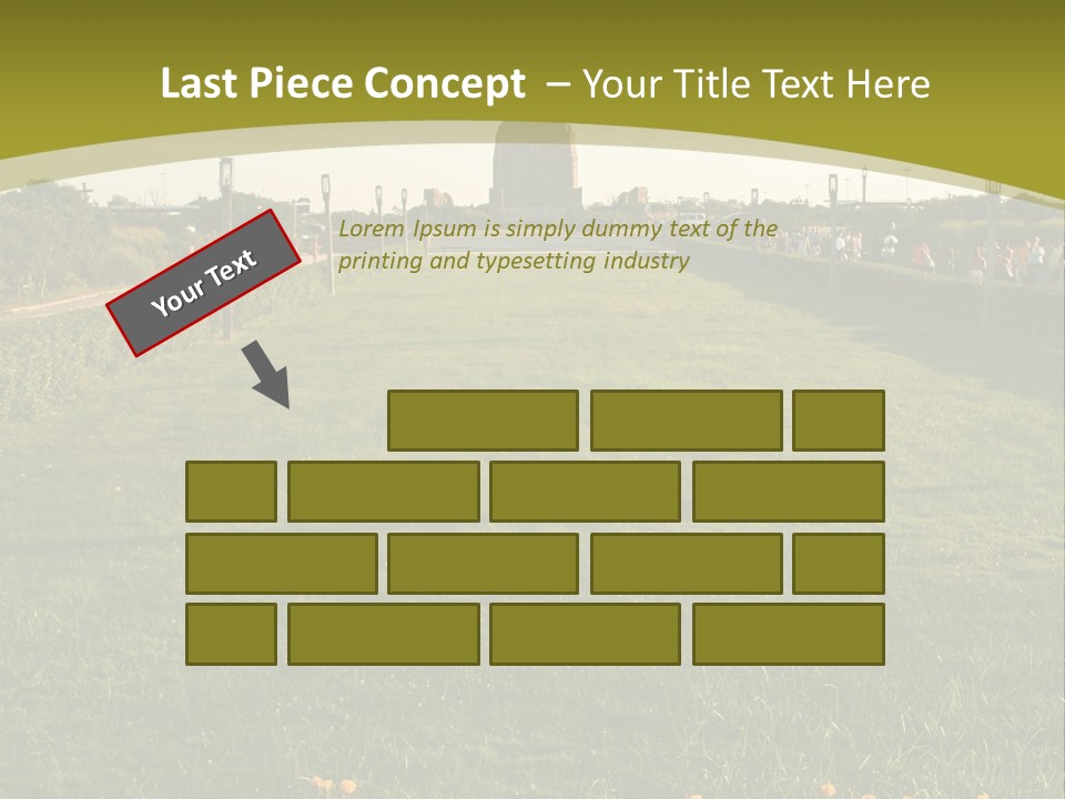 Jones Beach Structure - Long Island, New York PowerPoint Template