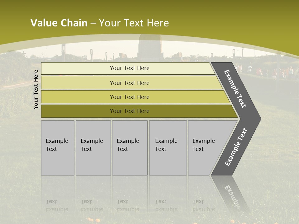 Jones Beach Structure - Long Island, New York PowerPoint Template