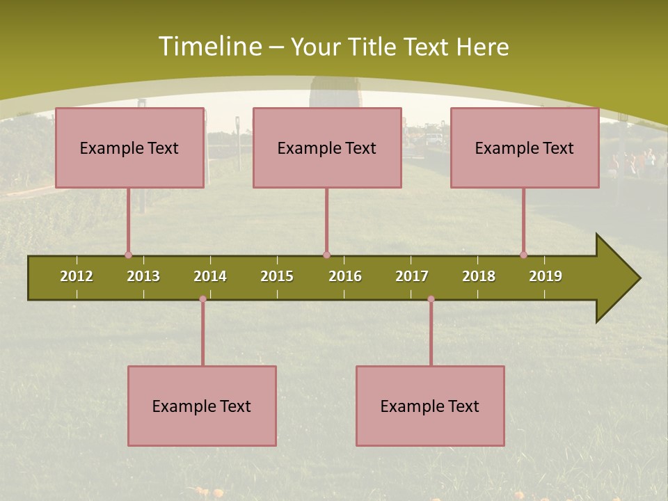 Jones Beach Structure - Long Island, New York PowerPoint Template