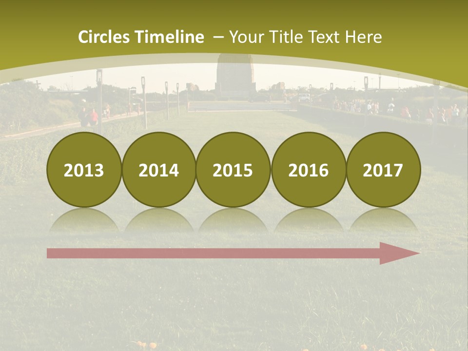 Jones Beach Structure - Long Island, New York PowerPoint Template