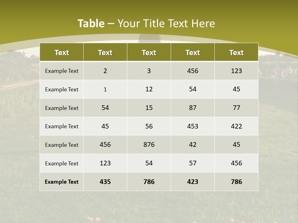 Jones Beach Structure - Long Island, New York PowerPoint Template