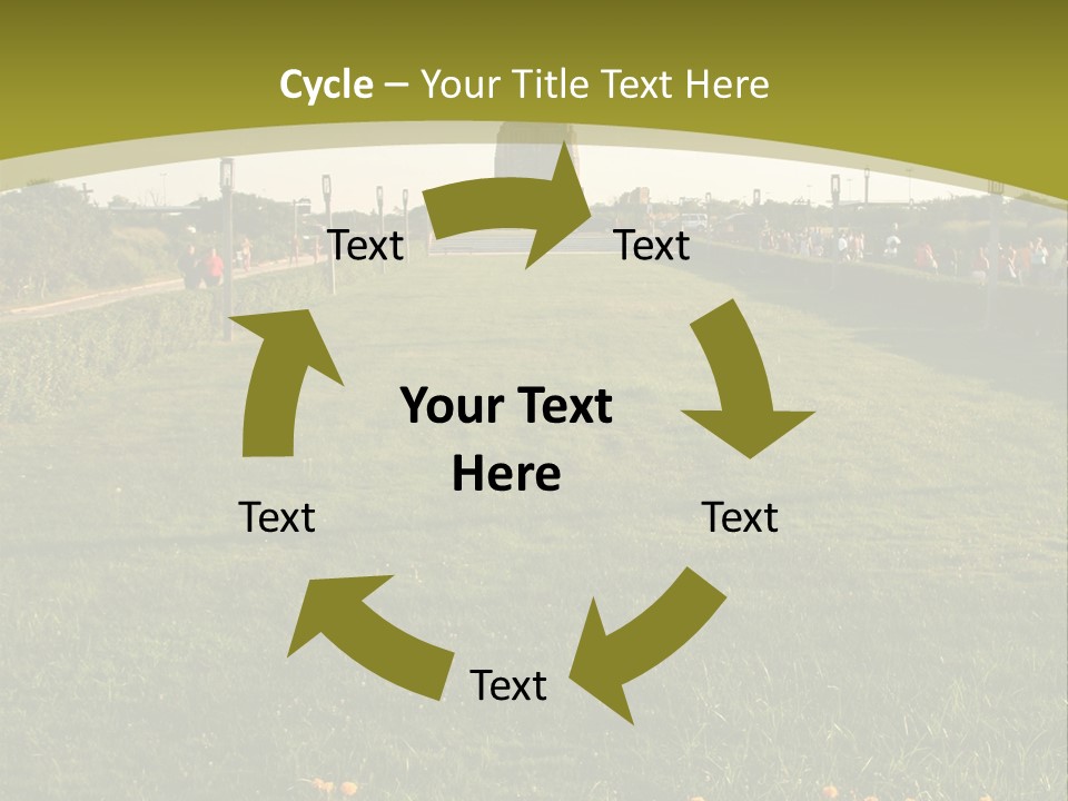 Jones Beach Structure - Long Island, New York PowerPoint Template