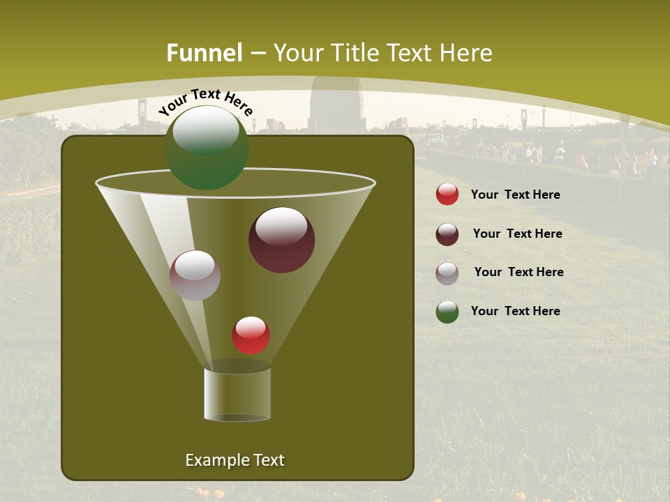 Jones Beach Structure - Long Island, New York PowerPoint Template