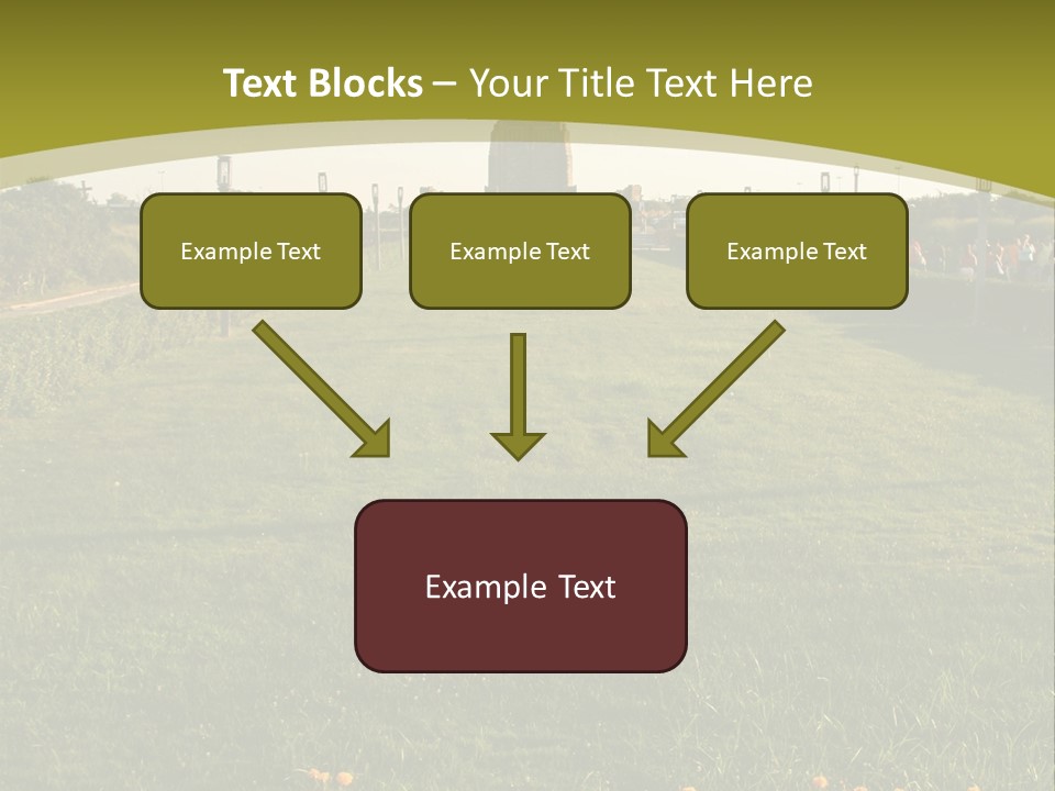 Jones Beach Structure - Long Island, New York PowerPoint Template