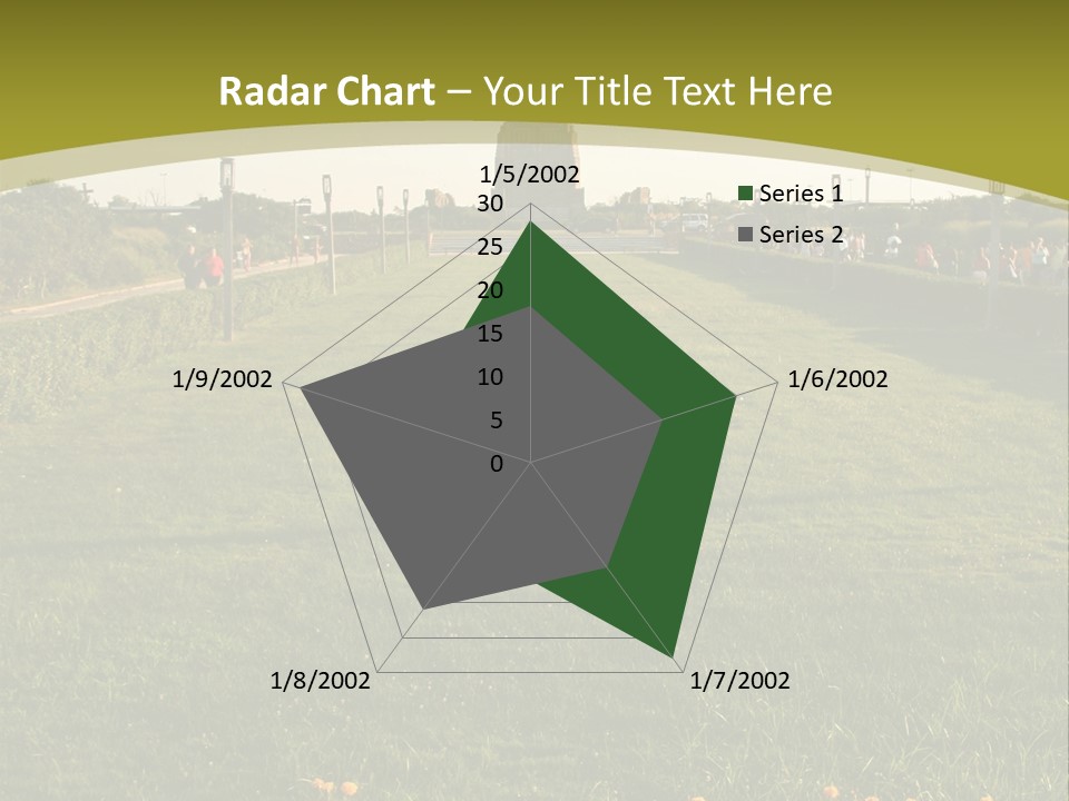 Jones Beach Structure - Long Island, New York PowerPoint Template