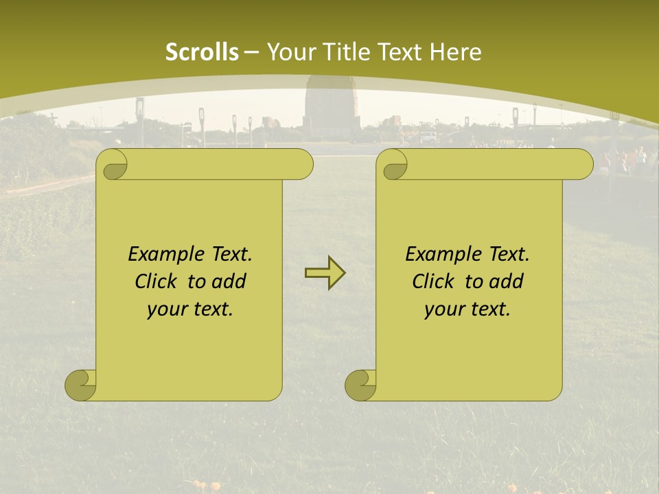 Jones Beach Structure - Long Island, New York PowerPoint Template
