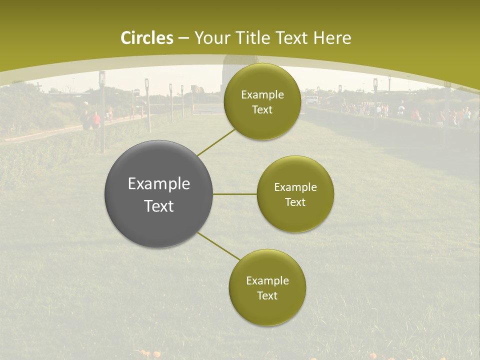 Jones Beach Structure - Long Island, New York PowerPoint Template