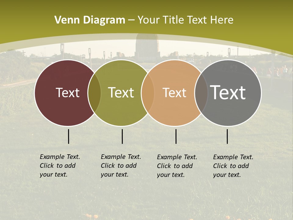 Jones Beach Structure - Long Island, New York PowerPoint Template