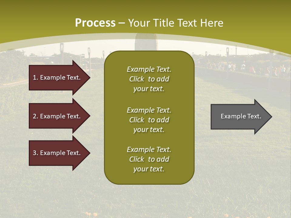 Jones Beach Structure - Long Island, New York PowerPoint Template