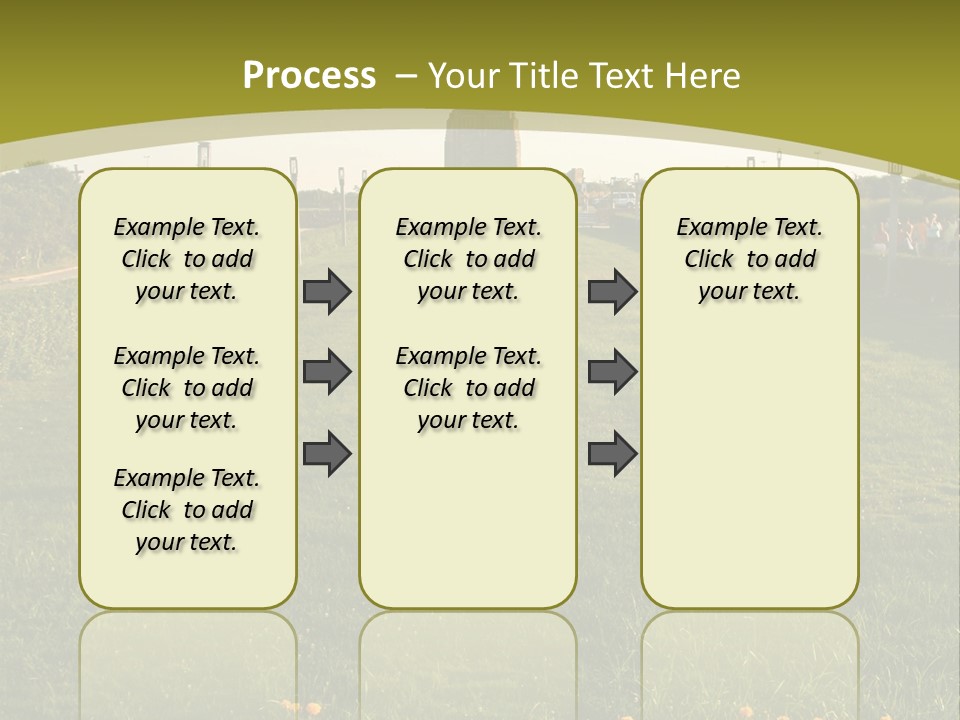 Jones Beach Structure - Long Island, New York PowerPoint Template