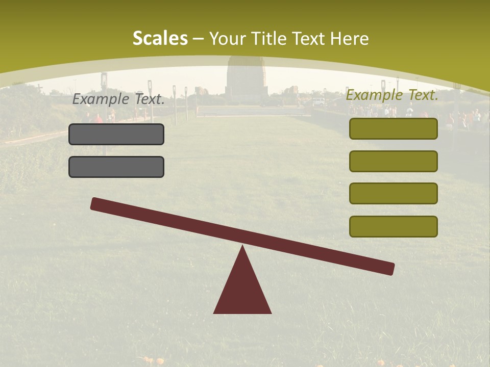 Jones Beach Structure - Long Island, New York PowerPoint Template