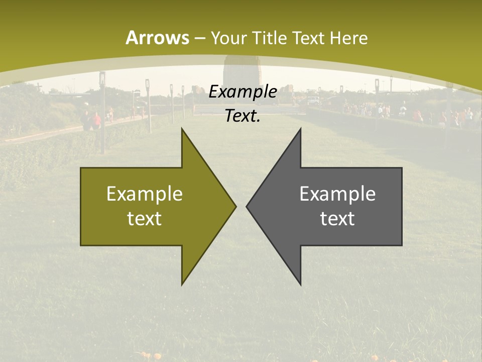 Jones Beach Structure - Long Island, New York PowerPoint Template