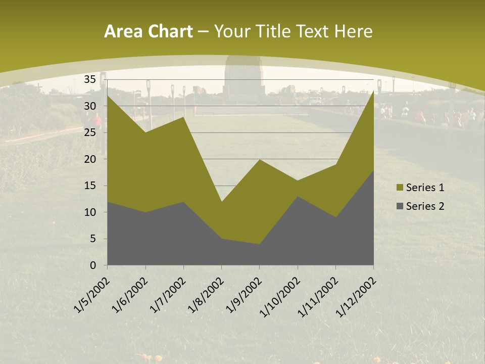Jones Beach Structure - Long Island, New York PowerPoint Template
