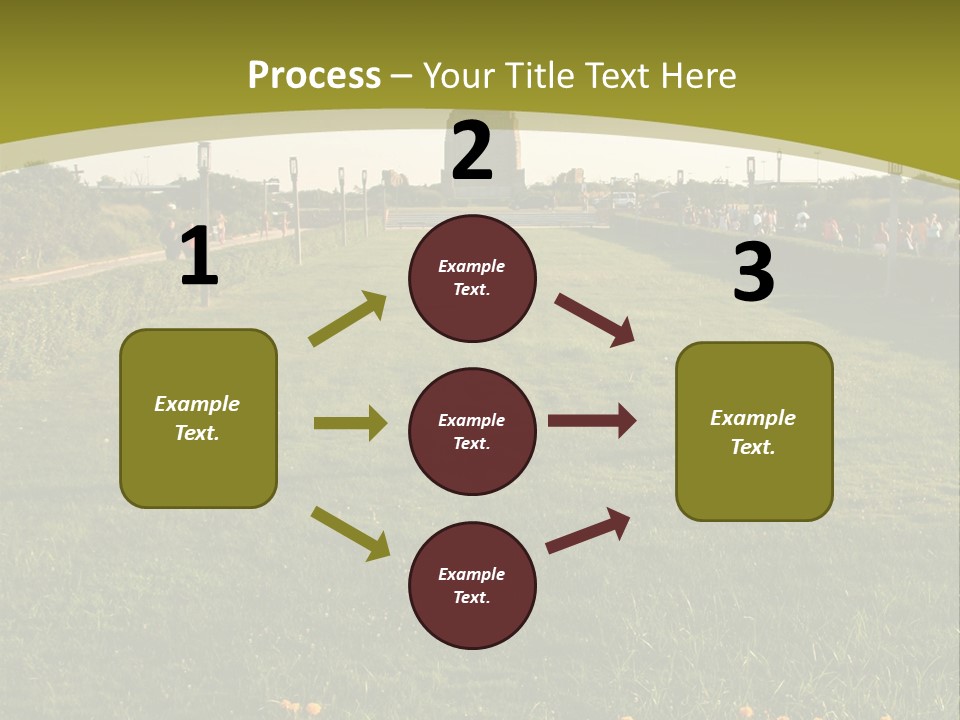 Jones Beach Structure - Long Island, New York PowerPoint Template