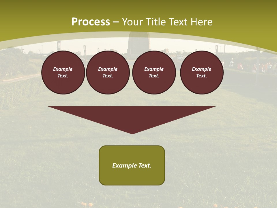 Jones Beach Structure - Long Island, New York PowerPoint Template