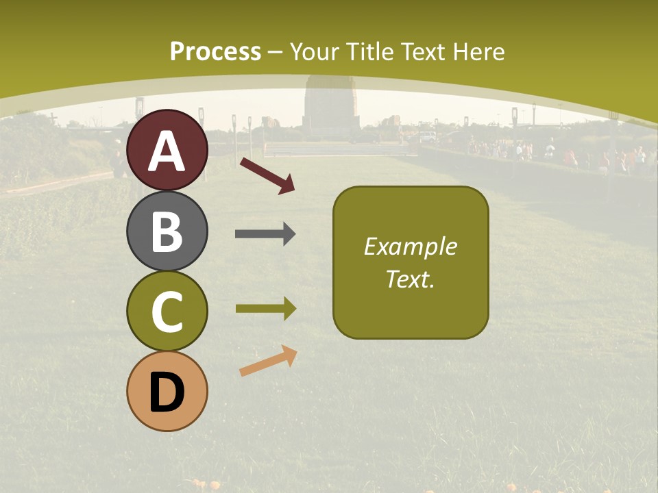 Jones Beach Structure - Long Island, New York PowerPoint Template